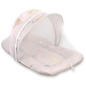 R for Rabbit Snuggy Safari Baby Bed - Tan Brown