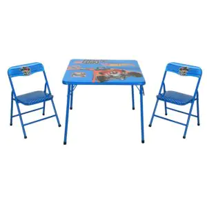 Ramson Hotwheels Folding Table and Two Chairs Set