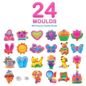 Ratna's Classic Fridge Magnets Mould & Paint Senior DIY Kit
