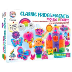 Ratna's Classic Fridge Magnets Mould & Paint Senior DIY Kit