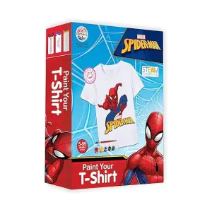 Ratna's DIY Kit Paint Your T Shirt Disney Marvel Series Spiderman