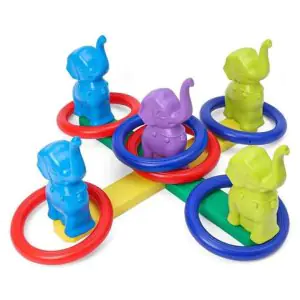 Ratna's Elephant Ring Toss Toy