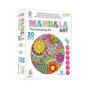 Ratna's Mandala Art The Colouring Kit