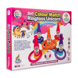 Ratna's Unicorn Ringtoss For Indoors and Outdoors Play