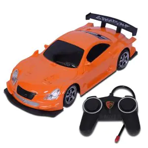 Road Burner Rechargeble Remote Control Car - Orange