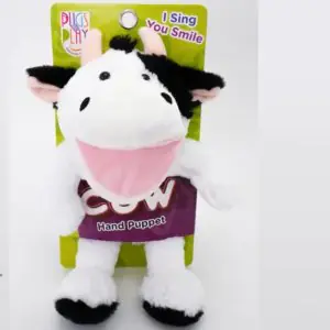 Rowan Talking Hand Puppet  Cow