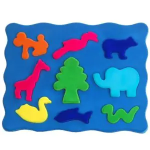 Rubbabu 3D Shape Sorter Puzzle Animals