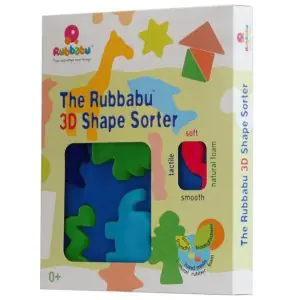 Rubbabu 3D Shape Sorter Puzzle Animals