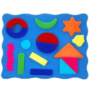 Rubbabu 3D Shape Sorter Puzzle Geometrical