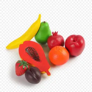 Rubbabu Fruits Set of 8 Pieces