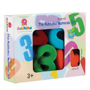Rubbabu Magnetic Numerals Set