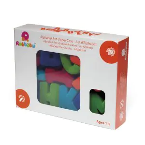 Rubbabu Small Alphabet Set Multicolor