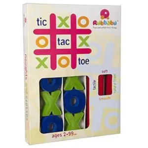 Rubbabu Tic Tac Toe Made by Natural Rubber