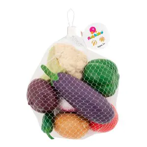 Rubbabu Vegetables Set of 8 Pieces Multicolor