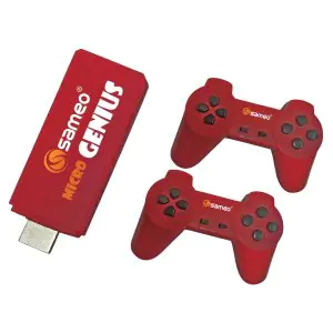 Sameo Micro Genius HDMI Gaming Console - Red