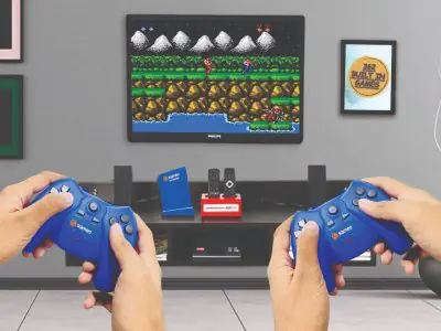 Sameo Ultrazone Video Game Console - Blue