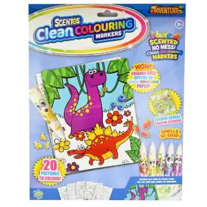 Scentos Adventure Clean Colouring Markers