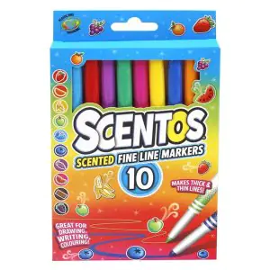 Scentos Fine Line Markers (Pack of 10)