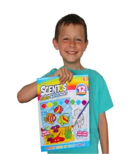 Scentos Magic Water Painting Pictures (12 Sheet)