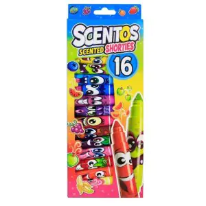 Scentos Shorties Markers (Pack Of 16)