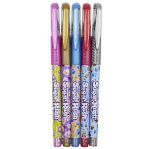 Scentos Sugar Rush Metallic Gel Pens (Pack of 5)