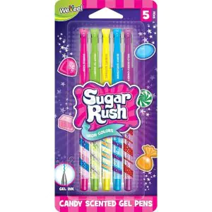 Scentos Sugar Rush Neon Gel Pens (Pack Of 5)