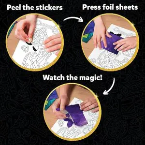 Skillmatics Art & Craft Activity - Foil Fun Pretty Patterns