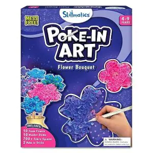 Skillmatics Art & Craft Activity - Poke-in Art Flower Bouquet