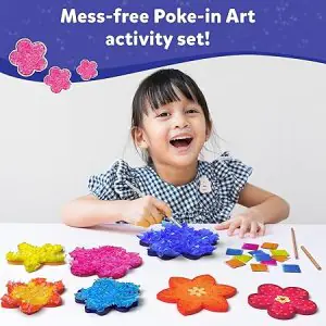 Skillmatics Art & Craft Activity - Poke-in Art Flower Bouquet