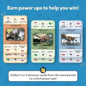 Skillmatics Card Game-Dino Trio