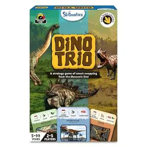 Skillmatics Card Game-Dino Trio