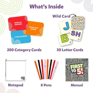 Skillmatics Card Game - First to 5