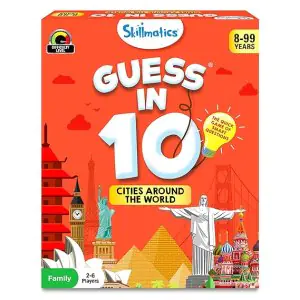 Skillmatics Card Game - Guess in 10 Cities Around The World