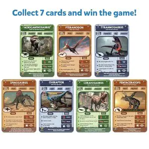 Skillmatics Card Game - Guess in 10 Deadly Dinosaurs