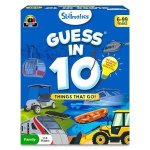 Skillmatics Card Game - Guess in 10 Things That Go