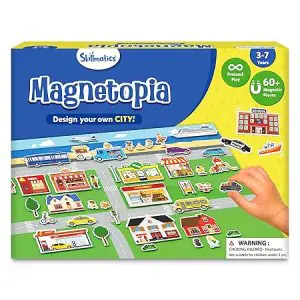 Skillmatics Creative Toy Magnetopia - Design Your City