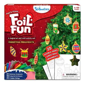 Skillmatics Foil Fun Christmas Ornaments