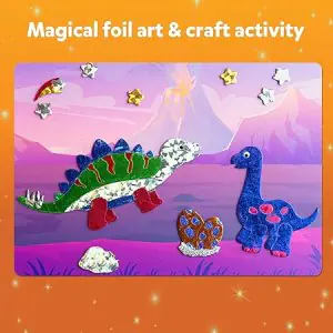 Skillmatics Foil Fun: World Of Dinosaurs