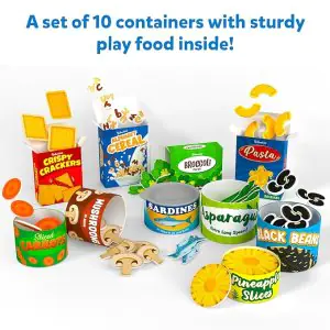 Skillmatics Grocery Set With Play Food Inside