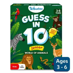 Skillmatics Guess in 10 Junior: World of Animals