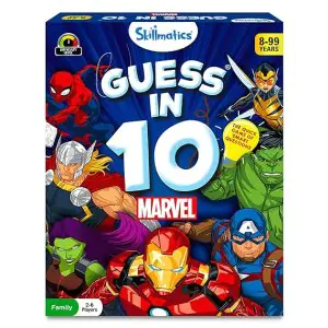 Skillmatics Guess in 10: Marvel Trivia Card Game 