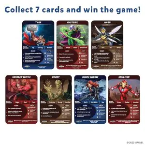 Skillmatics Guess in 10: Marvel Trivia Card Game 