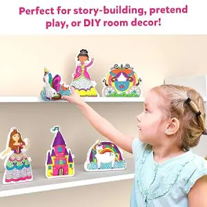 Skillmatics Inflatable Art For Kids - Unicorns & Princesses