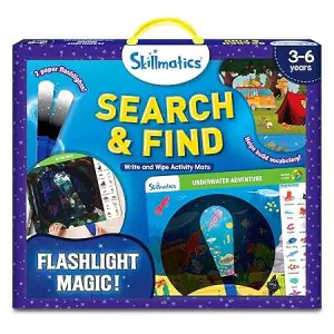 Skillmatics Learning Activity - Search and Find Flashlight Magic