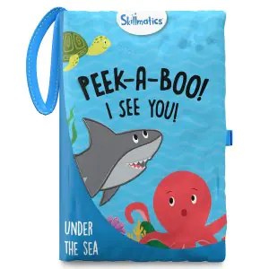 Skillmatics Peek-A-Boo Underwater Animal Book