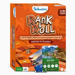 Skillmatics Rank & Roll Countries of The World