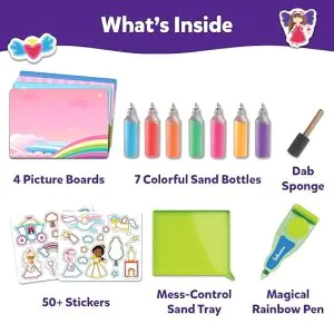 Skillmatics Sand-Tastic Art Unicorns & Princesses
