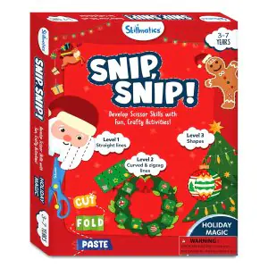Skillmatics Snip, Snip Christmas Kit