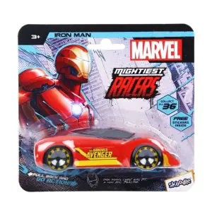 Skoodle Marvel Mightiest Pull Back Riders Ironman