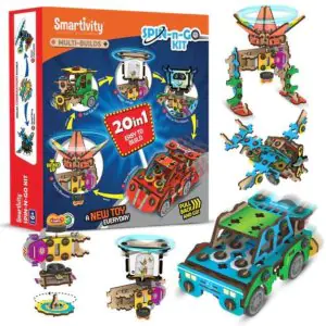 Smartivity Multi-Builds Spin-n-Go Kit